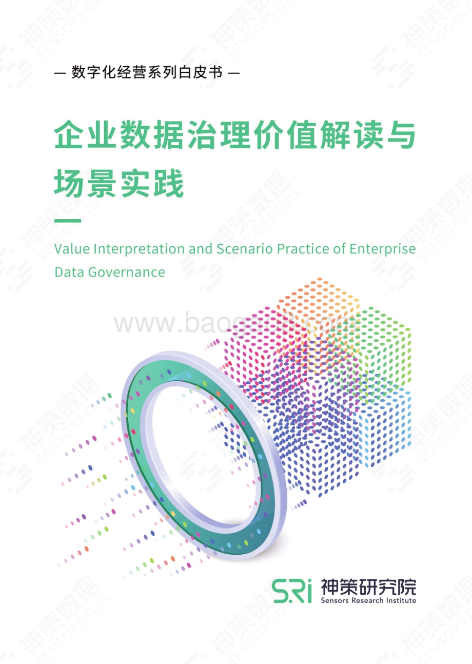 神策数据-《企业数据治理价值解读与场景实践》白皮书_29页_16mb.pdf_第1页
