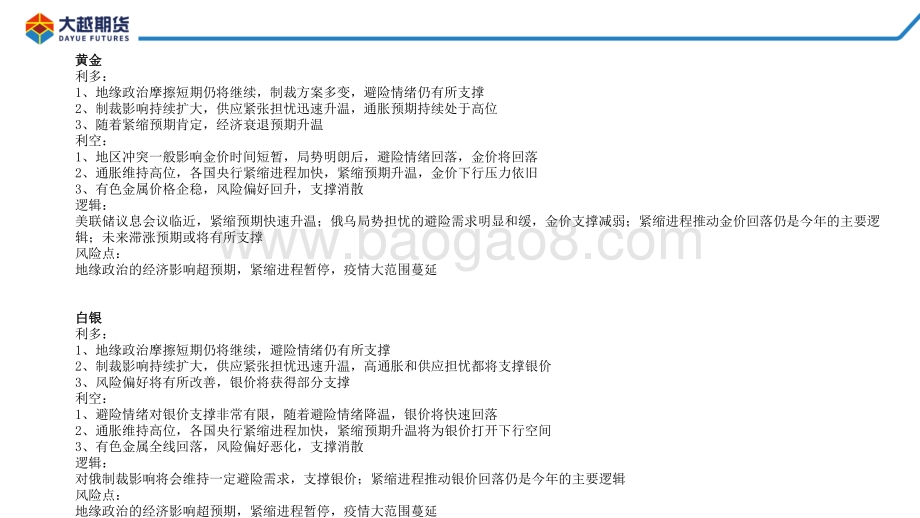 20220428-大越期货-贵金属早报_20页_736kb.pdf_第4页