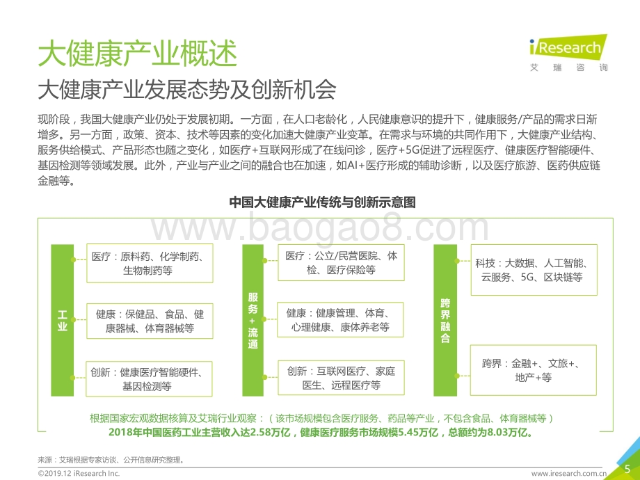 20191224-艾瑞股份-2019年中国大健康+产业金融白皮书_50页_1mb.pdf_第5页