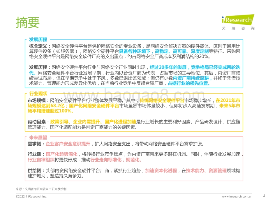 艾瑞咨询：2022年中国网络安全硬件平台行业研究报告_39页_2mb.pdf_第3页