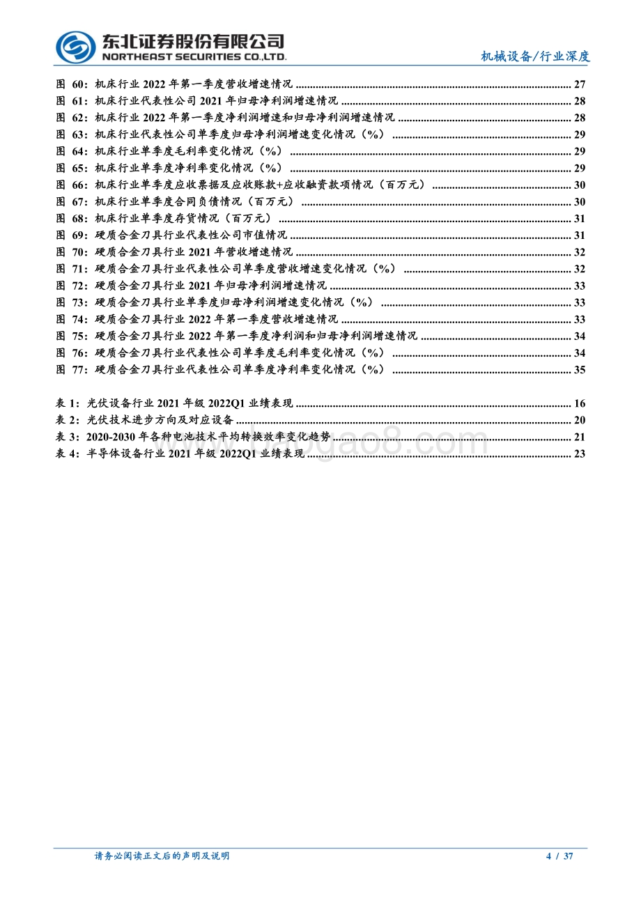 东北证券-机械板块2021年和2022Q1总结_37页_2mb.pdf_第4页