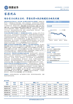 深度报告-20220507-国盛证券-家居用品行业深度_综合实力比拼正当时_零售运营+供应链建设为破局关键_100页_14mb.pdf