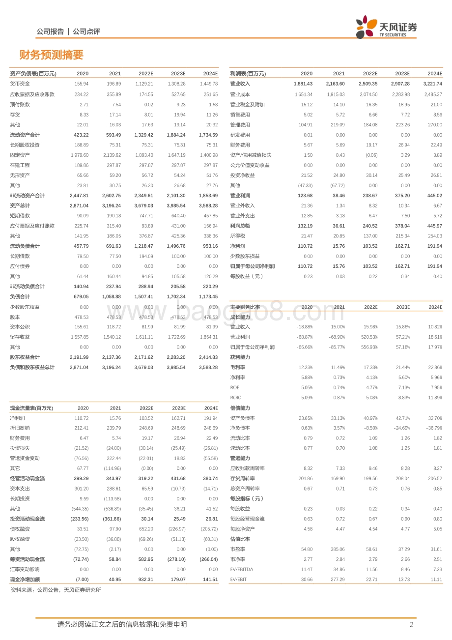 20220507-天风证券-文山电力-600995.SH-重组方案正式落地_储能运营平台蓄势待发_3页_744kb.pdf_第2页