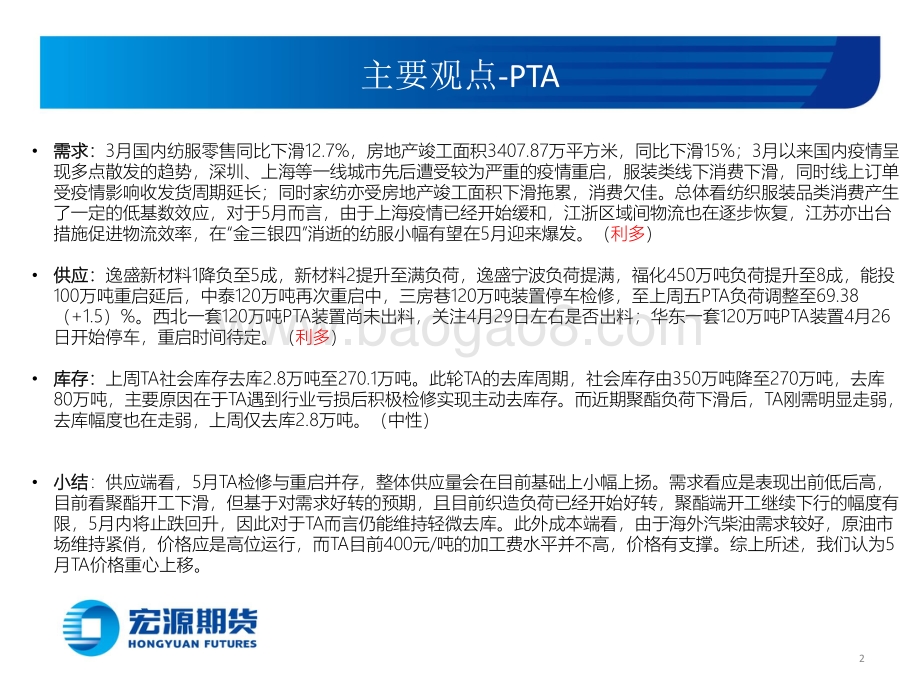 宏源期货-宏源聚酯周报_纺服需求回暖_聚酯_否极泰来__34页_2mb.pdf_第2页