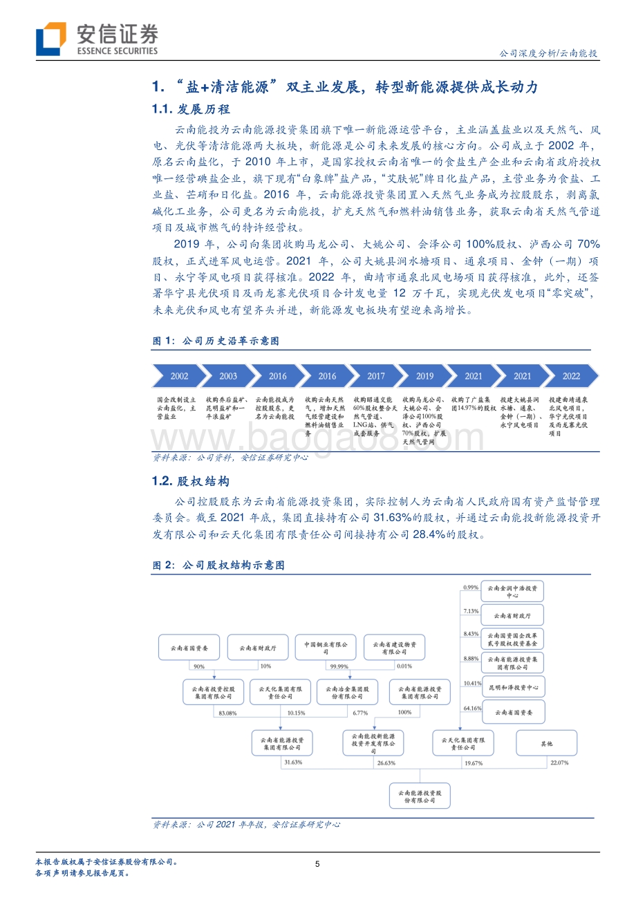 深度报告-20220511-安信证券-云南能投-002053.SZ-风力资源全国领先_云南省属新能源平台厚积薄发_25页_1mb.pdf_第5页