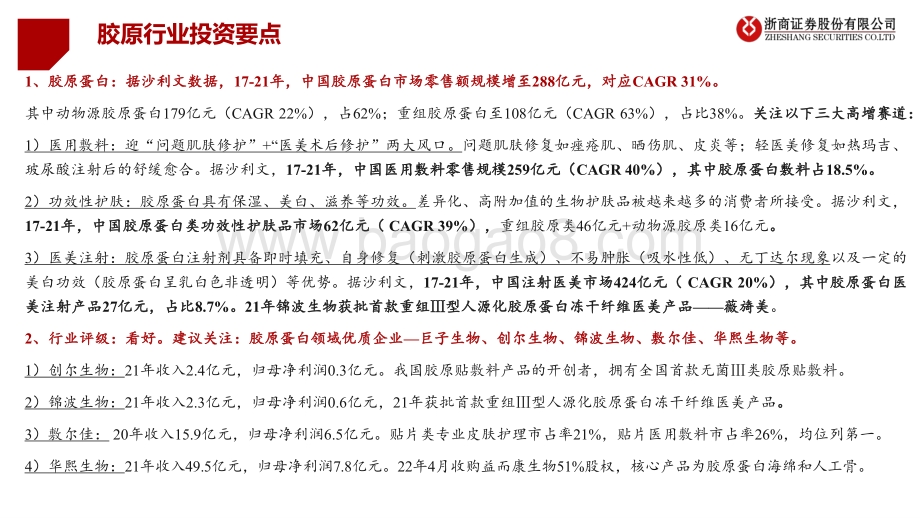 20220511-浙商证券-从巨子生物看胶原蛋白赛道_乘_医_+_美_之东风_98页_9mb.pdf_第3页