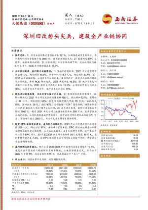 深度报告-20220510-西南证券-天健集团-000090.SZ-深圳旧改排头尖兵_建筑全产业链协同_28页_4mb.pdf