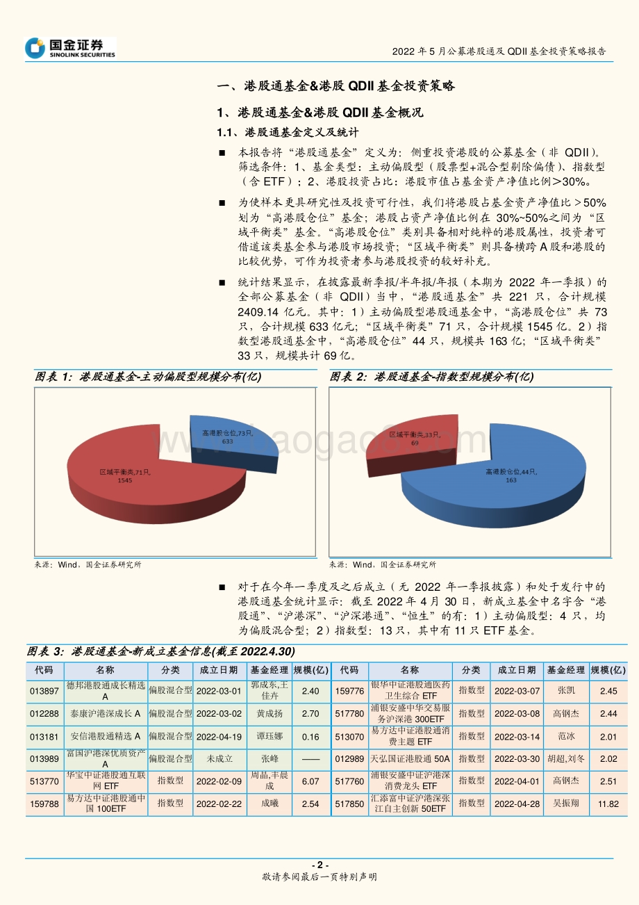 20220512-国金证券-2022年5月公募港股通及QDII基金投资策略报告_拓宽投资边界_适度增强弹性_34页_5mb.pdf_第2页