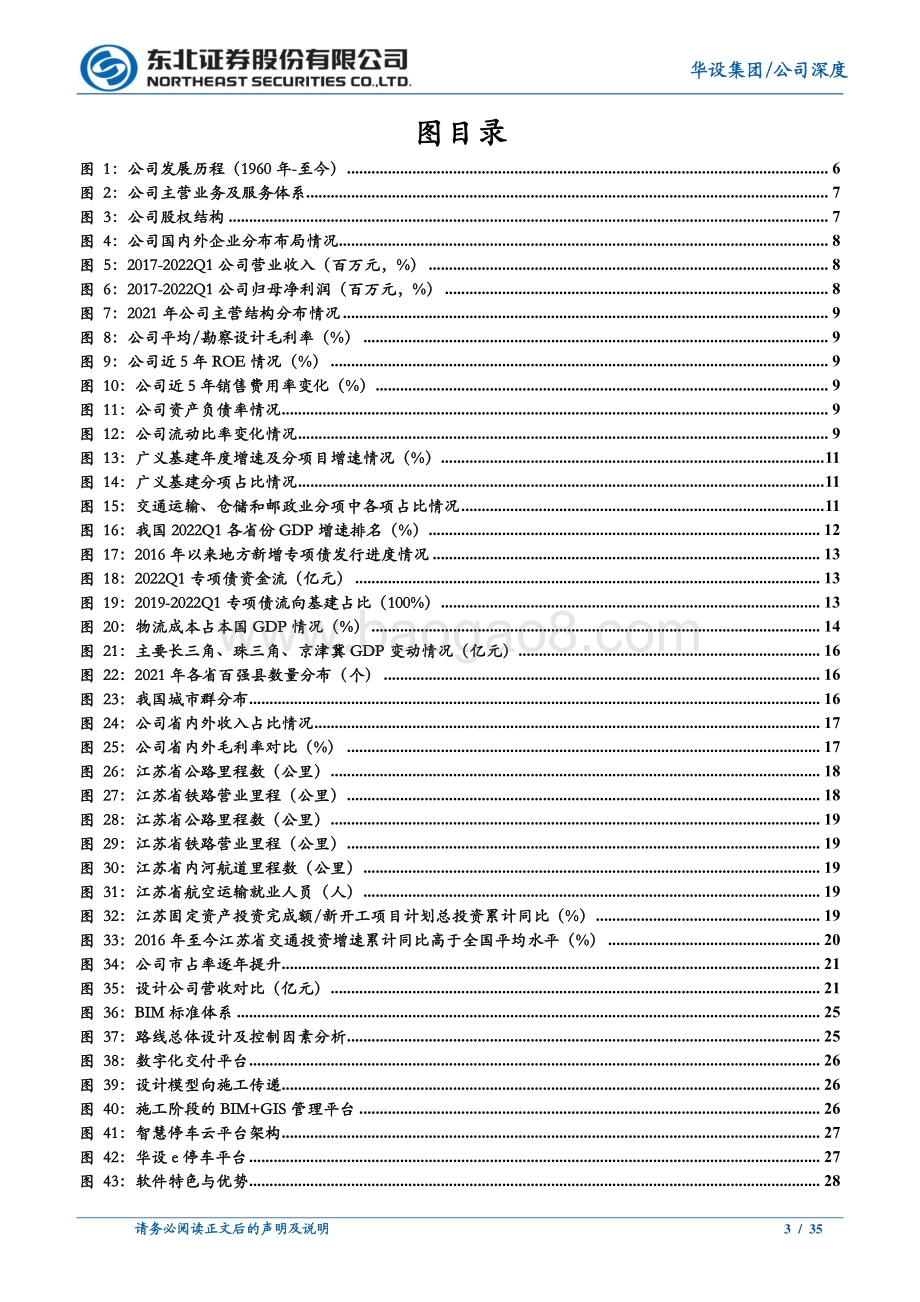 深度报告-东北证券-华设集团-603018.SH-民营基建设计佼佼者_打造智能数字低碳化综合平台_35页_3mb.pdf_第3页