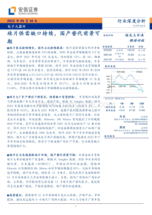 深度报告-安信证券-电子元器件行业深度分析_硅片供需缺口持续_国产替代前景可期_35页_2mb.pdf