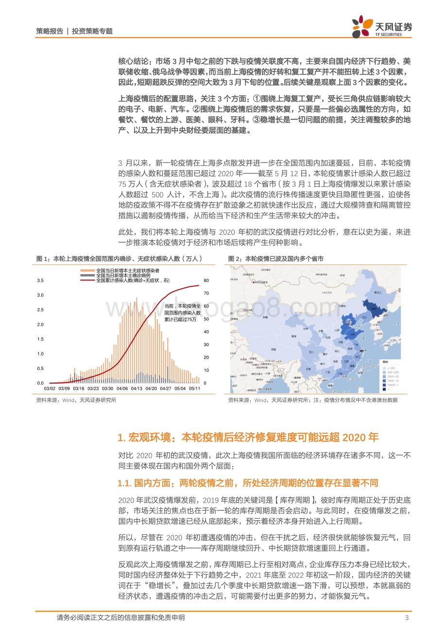 天风证券-投资策略专题_疫后全面对比和复盘_20年4月VS22年5月_16页_2mb.pdf_第3页