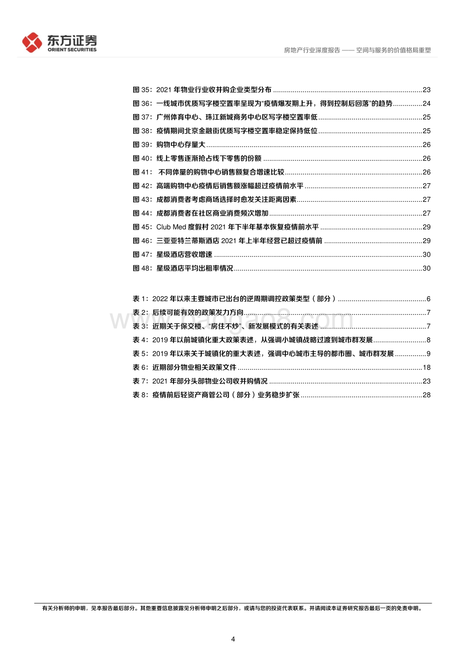 深度报告-东方证券-后疫情时代的投资逻辑之房地产业_空间与服务的价值格局重塑_33页_1mb.pdf_第4页