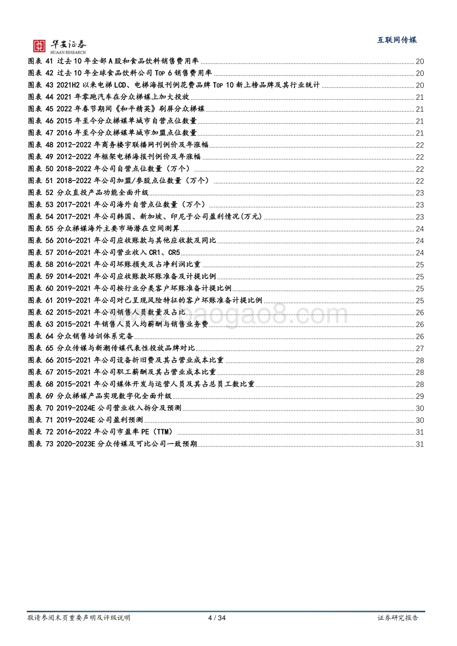 深度报告-华安证券-分众传媒-002027.SZ-梯媒先驱助力品牌崛起_长效经营开拓海外空间_34页_2mb.pdf_第4页