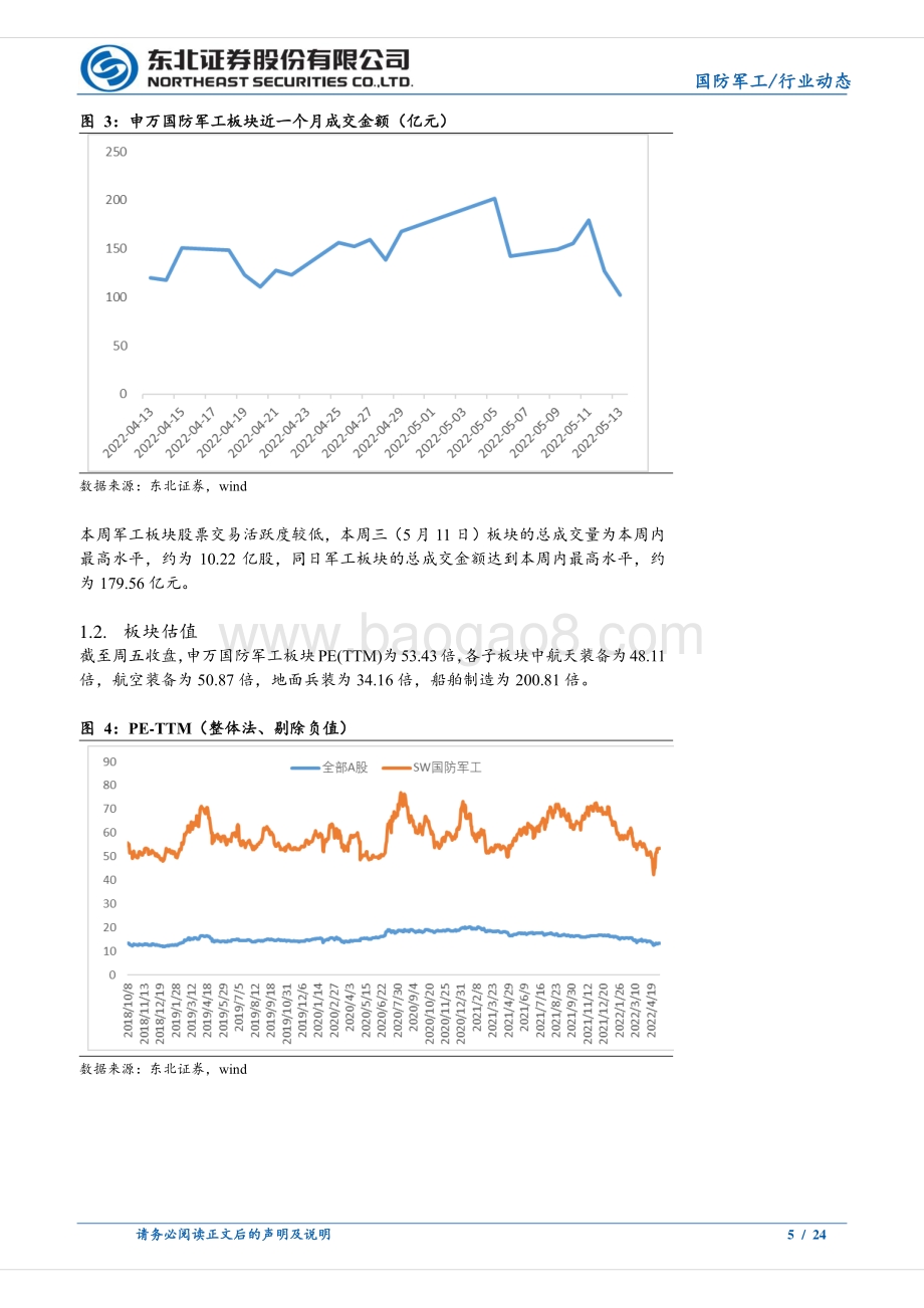 东北证券-国防军工行业周报_首架交付C919首飞试验成功_国产大飞机步入提速发展期_24页_1mb.pdf_第5页
