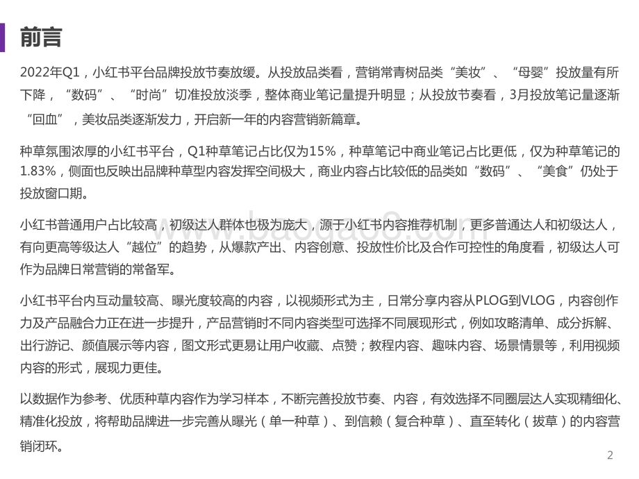 2022第一季度小红书品牌营销报告.pptx_第2页