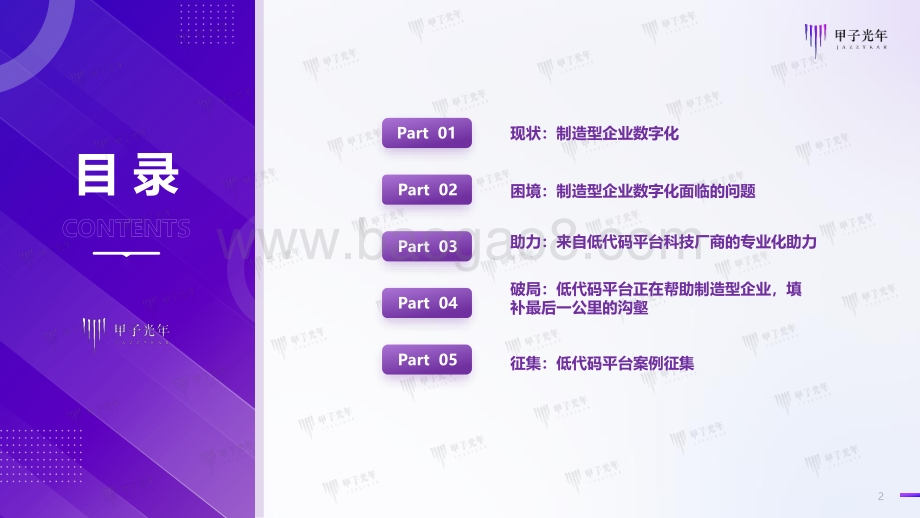 甲子光年：低代码零代码平台应用实践与趋势研究：制造业篇_12页_1mb.pdf_第2页