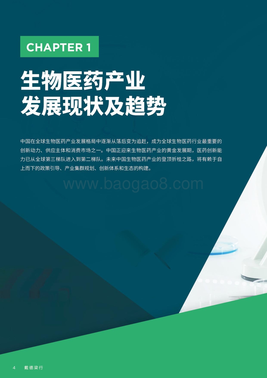 生物医药行业：产业集群发展白皮书-戴德梁行-54页_10mb.pdf_第4页