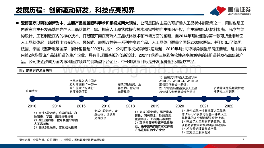 深度报告-国信证券-爱博医疗-688050.SH-平台化发展的创新眼科器械龙头_50页.pdf_第4页