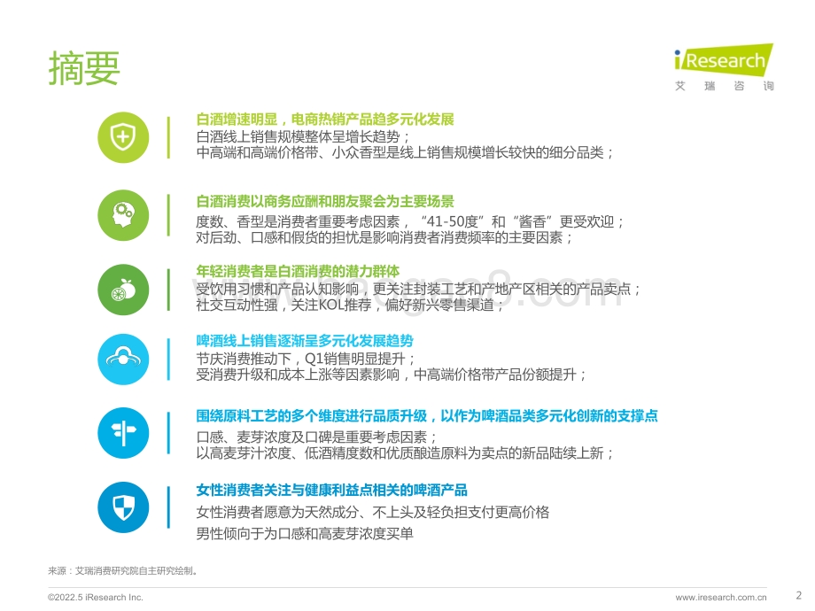 艾瑞股份-酒精饮料用户洞察报告——白酒_啤酒_27页_1mb.pdf_第2页