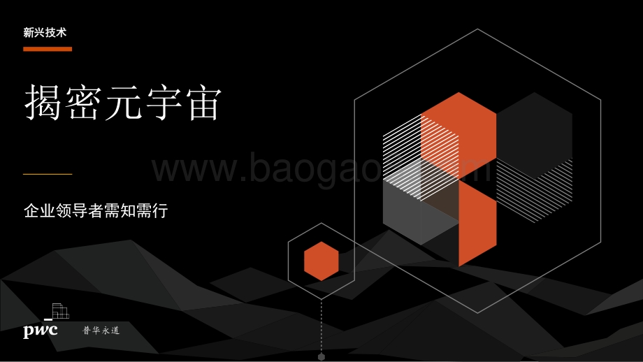 普华永道：揭秘元宇宙-企业领导者需知需行-33页_1mb.pdf_第1页