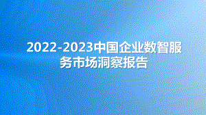 2022-2023中国企业数智服务市场洞察报告.pptx
