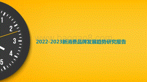 2022-2023新消费品牌发展趋势研究报告.pptx