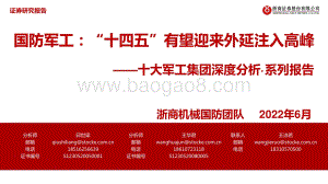 深度报告-浙商证券-十大军工集团深度分析·系列报告_国防军工_十四五_有望迎来外延注入高峰_68页_5mb.pdf