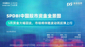 浦银国际证券-SPDBI中国股市资金全景图2022年6月刊_5月资金大幅回流_市场将伴随波动而反弹上行_61页_6mb.pdf