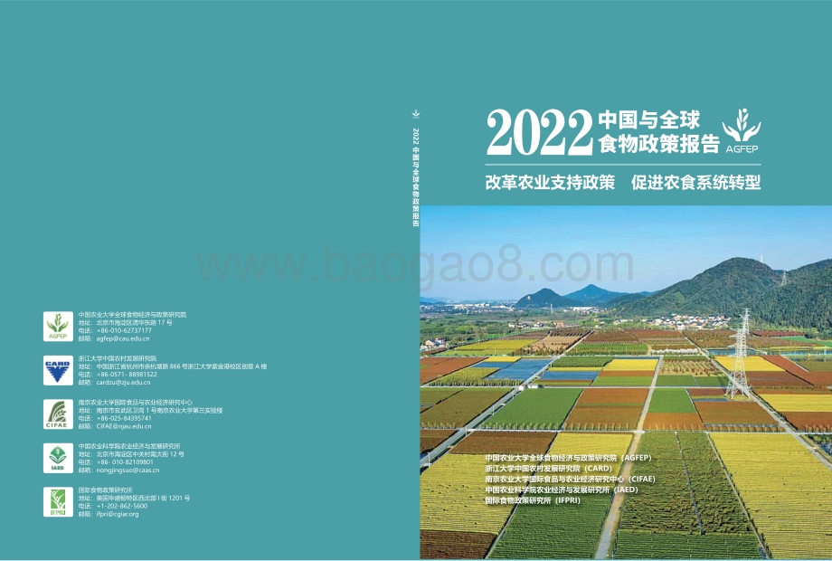 2022年中国与全球食物政策报告_104页_9mb.pdf_第1页