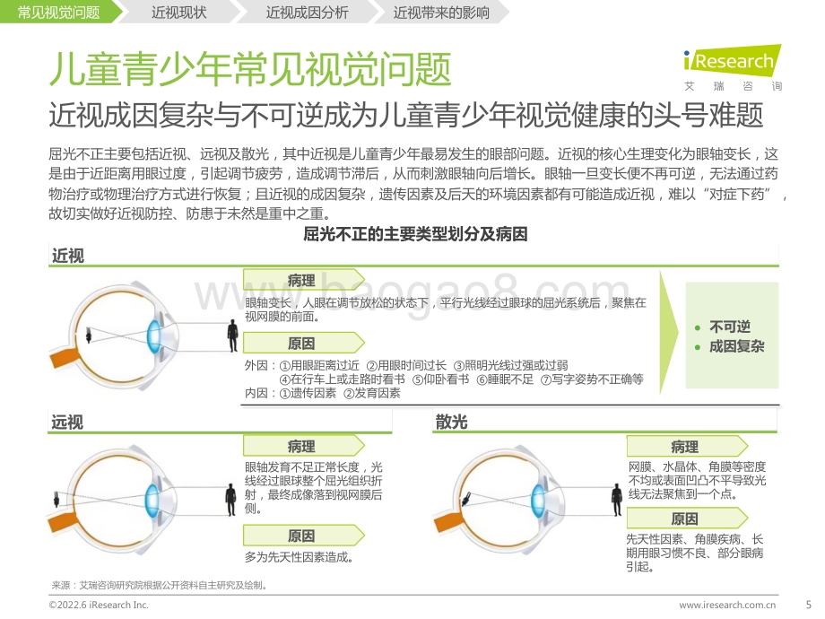艾瑞咨询：2022年中国儿童青少年视觉健康白皮书_63页_3mb.pdf_第5页