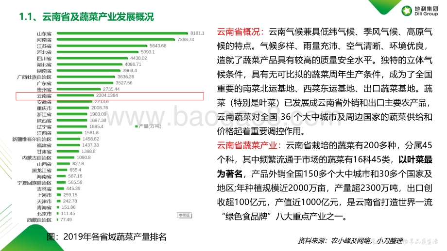 地利集团：云南省蔬菜产业分布流通报告及开发模式探析_43页_10mb.pdf_第4页