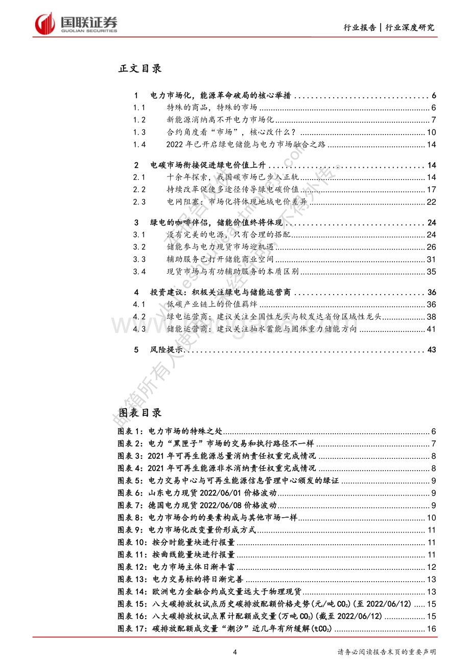 深度报告-国联证券-新型电力系统行业深度研究系列四_绿电储能进军电力市场_44页_2mb.pdf_第4页