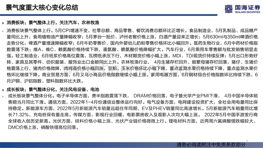 国海证券-行业景气跟踪双周报系列（十七）_汽车销售持续回暖_新能源景气上行_70页_4mb.pdf_第2页