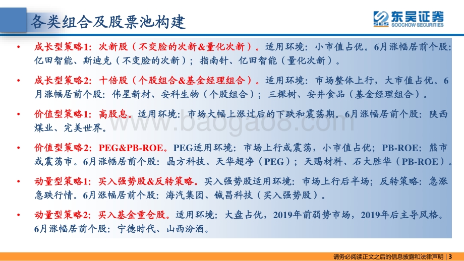 东吴策略·掘金组合月报_经济复苏预期_PEG策略领跑_42页_3mb.pdf_第3页