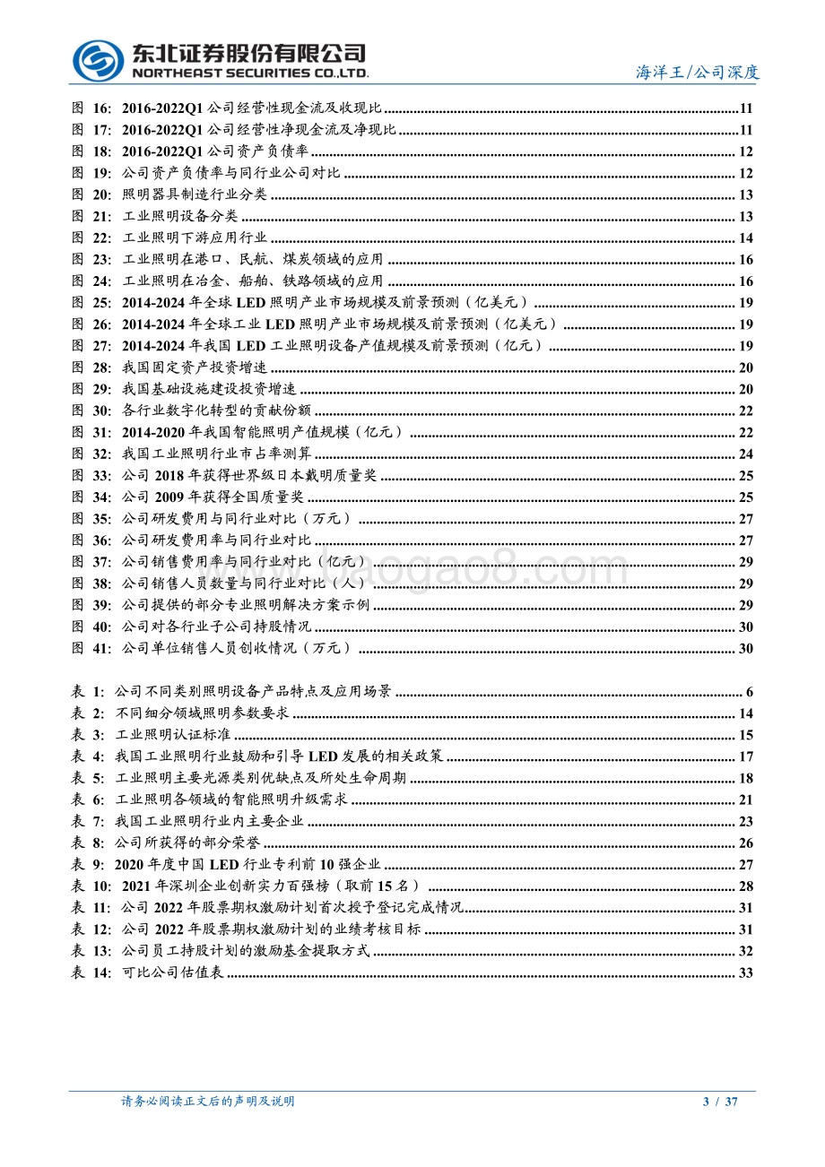 深度报告-东北证券-海洋王-002724.SZ-专业照明领军企业_转型服务_组织变革驱动成长_37页_2mb.pdf_第3页