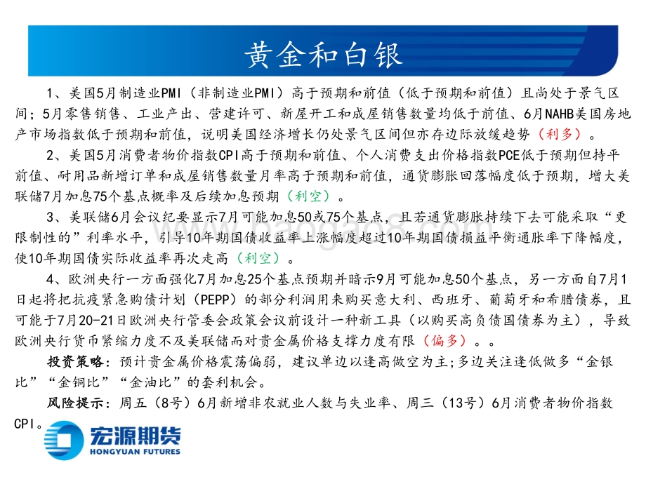 贵金属周报（黄金与白银）_非农低于预期或产生支撑_通胀高于预期或产生压力_23页_4mb.pdf_第2页