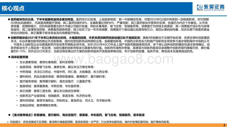 深度报告-医药行业7月策略报告_医药行情是拐点还是反弹_消费医疗及创新药两大方向_54页_4mb.pdf_第2页