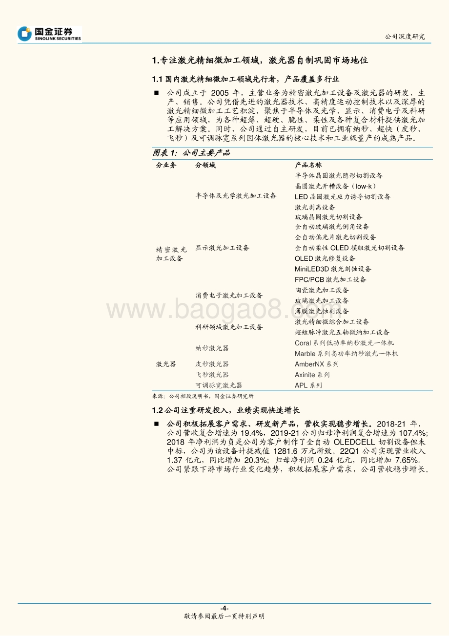 深度报告-德龙激光-688170.SH-激光精细加工设备翘楚_巨量转移_打开第二增长极_24页_2mb.pdf_第4页