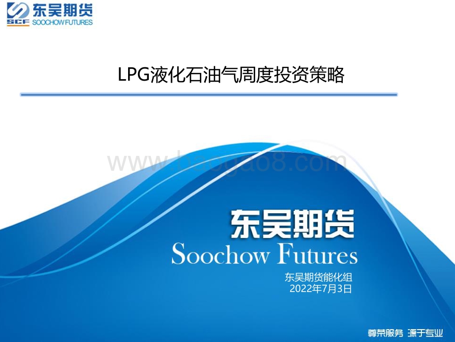 LPG液化石油气周度投资策略_19页_1mb.pdf_第1页