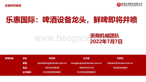 深度报告-乐惠国际-603076.SH-乐惠国际_啤酒设备龙头_鲜啤即将井喷_71页_8mb.pdf