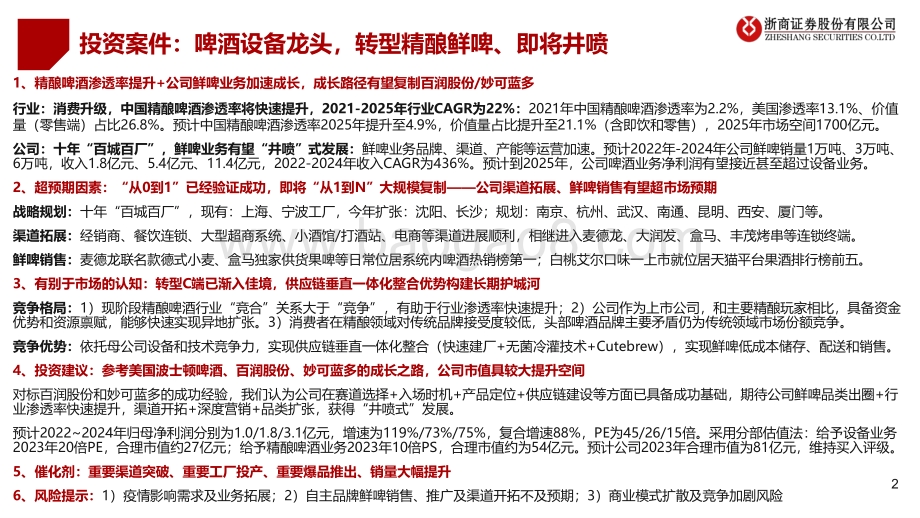 深度报告-乐惠国际-603076.SH-乐惠国际_啤酒设备龙头_鲜啤即将井喷_71页_8mb.pdf_第2页