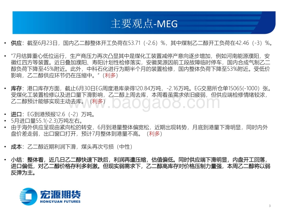 宏源聚酯周报_弱需求下反弹有限_31页_2mb.pdf_第3页