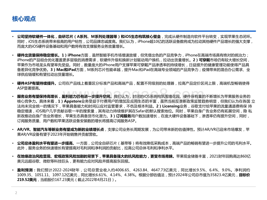 2022-2023全球科技巨头苹果（AAPL.O）创新分析报告.pptx_第2页