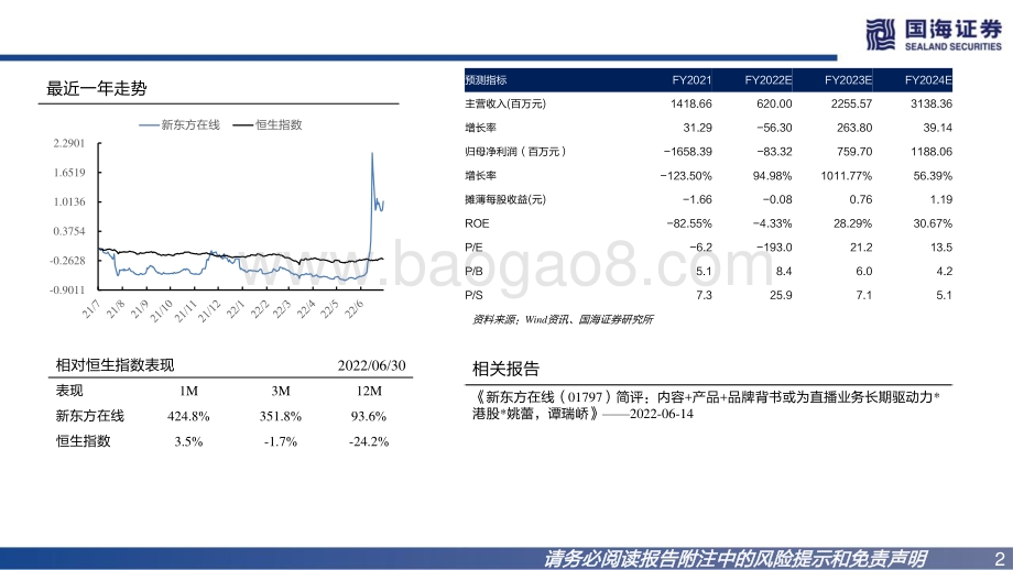 国海证券-新东方在线-01797.HK-深度报告_冉冉升起的农业科技品牌_32页_2mb.pdf_第2页