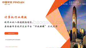 平安证券-计算机行业周报_软件业收入保持较快增长_桌面操作系统开发者平台_开放麒麟_正式发布_11页.pdf