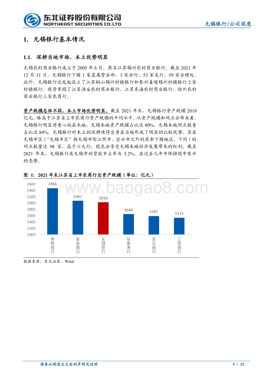 深度报告-20220629-东北证券-无锡银行-600908.SH-基本面为盾_小微为矛_稳健与锋利兼得的好银行_32页_2mb.pdf_第5页