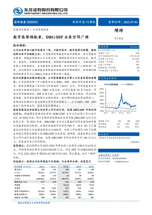 深度报告-20220701-东北证券-国新健康-000503.SZ-数字医保领航者_DRG_DIP业务空间广阔_30页_2mb.pdf