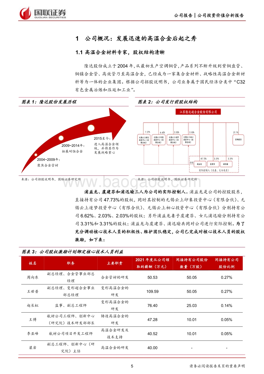 深度报告-20220630-国联证券-隆达股份-688231.SH-军用民用双轮驱动_打造高温合金明日之星_54页_1mb.pdf_第5页