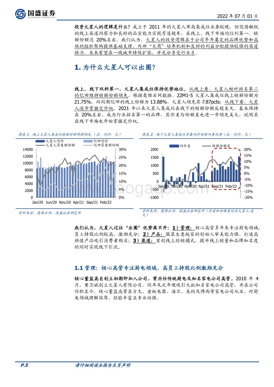 深度报告-20220701-国盛证券-火星人-300894.SZ-披荆斩棘的集成灶（公司篇）_品牌拉力+渠道推力助力远航_24页_3mb.pdf_第5页