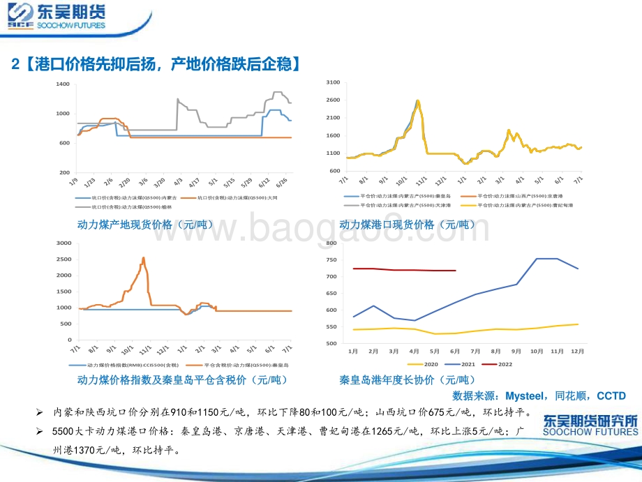 东吴期货-动力煤周报_港口库存延续高位_终端日耗迅速回升_政策压力仍存_22页_2mb.pdf_第5页